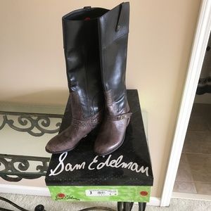 Sam Edelman brown tall boot